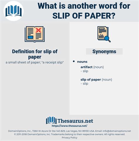 synonyms of slip|thesaurus for slip.